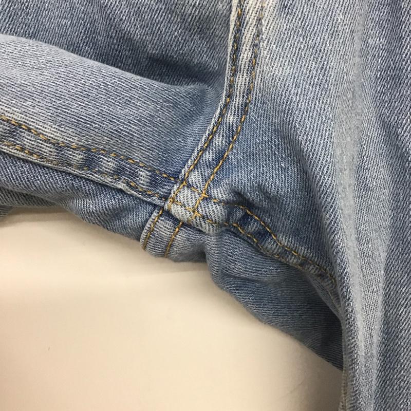 ザラ ZARA パンツ デニム、ジーンズ デニムパンツ スリムパンツ カジュアルパンツ ストレッチパンツ 40インチ 無地 インディゴ / インディゴ /  メンズ USED 古着 中古 10148187