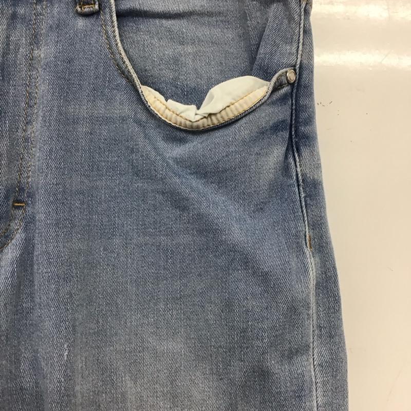 ザラ ZARA パンツ デニム、ジーンズ デニムパンツ スリムパンツ カジュアルパンツ ストレッチパンツ 40インチ 無地 インディゴ / インディゴ /  メンズ USED 古着 中古 10148187