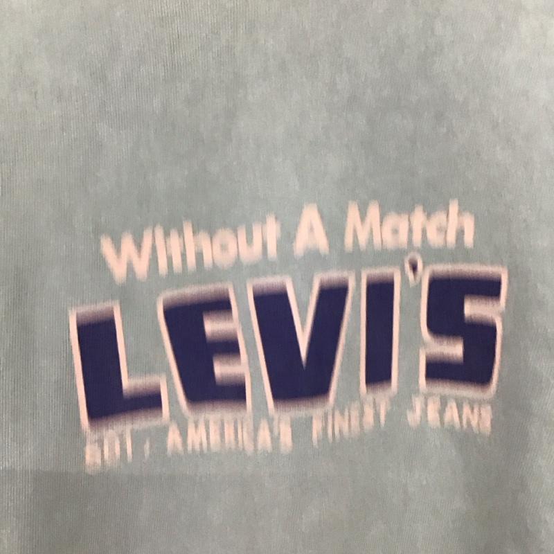 リーバイス Levi s トレーナー 長袖 長袖トレーナー スウェット クルーネック プルオーバー 80s L ロゴ、文字 カーキ / カーキ /  メンズ USED 古着 中古 10148192