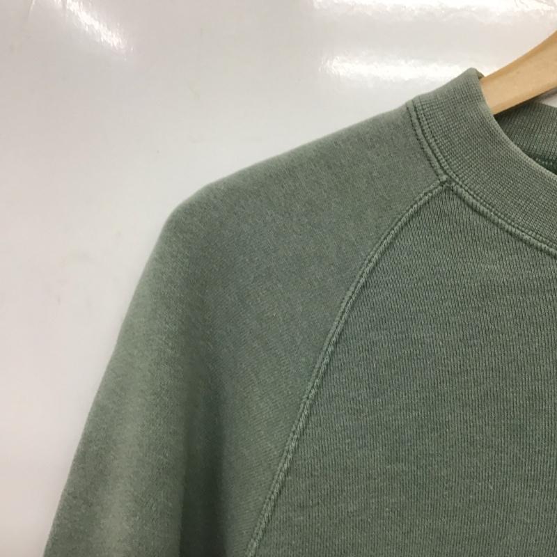 リーバイス Levi s トレーナー 長袖 長袖トレーナー スウェット クルーネック プルオーバー 80s L ロゴ、文字 カーキ / カーキ /  メンズ USED 古着 中古 10148192
