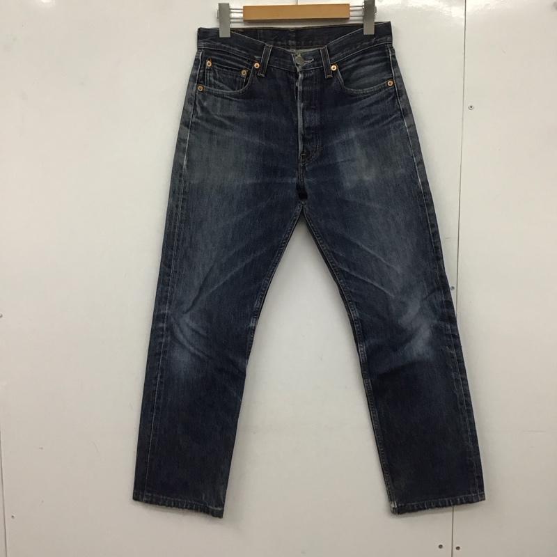 リーバイストラウスアンドコー Levi Strauss & co. パンツ デニム、ジーンズ デニムパンツ ワイドパンツ カジュアルパンツ usa 90s 28インチ 無地 インディゴ / インディゴ /  メンズ USED 古着 中古 10148195