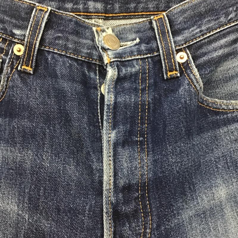 リーバイストラウスアンドコー Levi Strauss & co. パンツ デニム、ジーンズ デニムパンツ ワイドパンツ カジュアルパンツ usa 90s 28インチ 無地 インディゴ / インディゴ /  メンズ USED 古着 中古 10148195