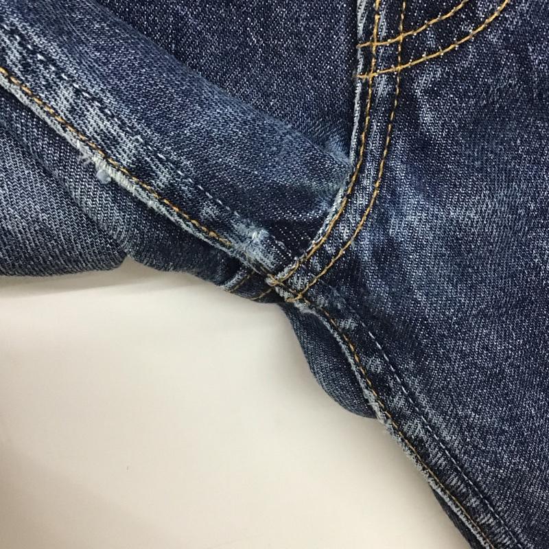 リーバイストラウスアンドコー Levi Strauss & co. パンツ デニム、ジーンズ デニムパンツ ワイドパンツ カジュアルパンツ usa 90s 28インチ 無地 インディゴ / インディゴ /  メンズ USED 古着 中古 10148195