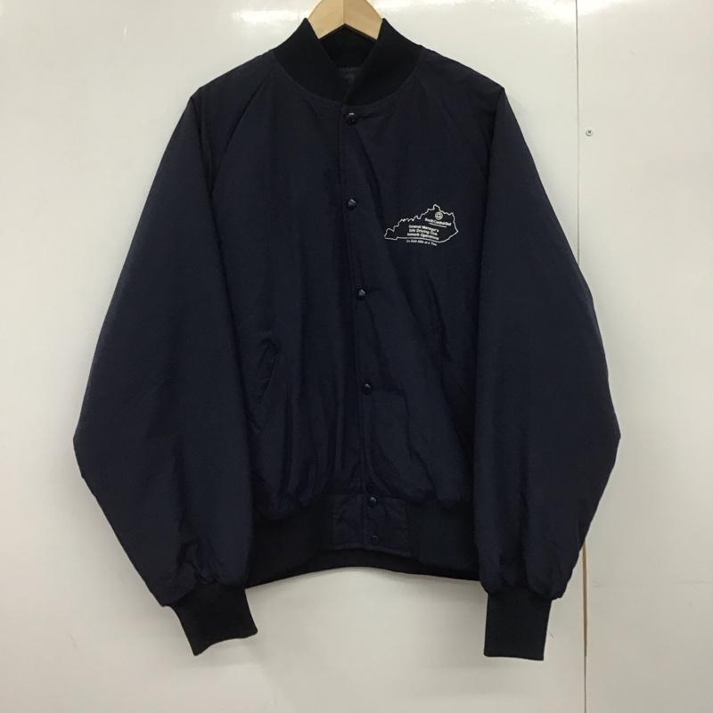 古着 USED ジャケット、上着 ダウンジャケット カジュアルジャケット フロントボタン holloway 古着 90s XL ロゴ、文字 紺 / ネイビー /  メンズ USED 古着 中古 10148198