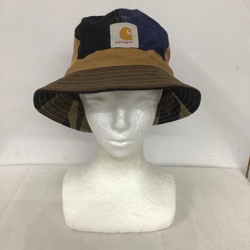 古着 USED 帽子 ハット バケットハット リメイク  マルチカラー / マルチカラー /  メンズ USED 古着 中古 10148206