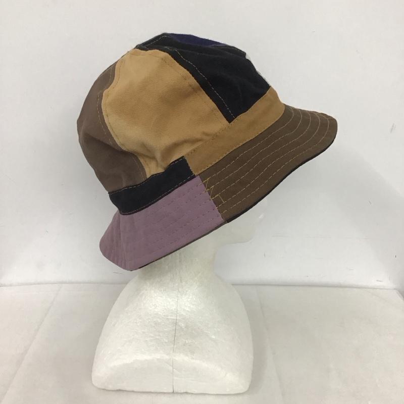 古着 USED 帽子 ハット バケットハット リメイク  マルチカラー / マルチカラー /  メンズ USED 古着 中古 10148206