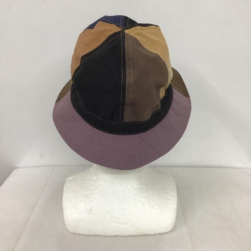 古着 USED 帽子 ハット バケットハット リメイク  マルチカラー / マルチカラー /  メンズ USED 古着 中古 10148206