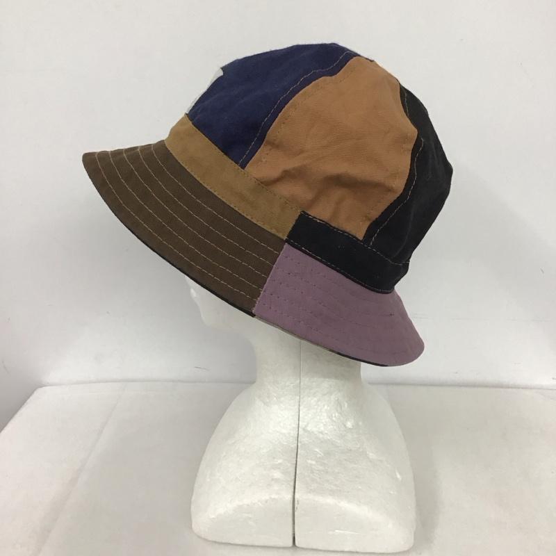 古着 USED 帽子 ハット バケットハット リメイク  マルチカラー / マルチカラー /  メンズ USED 古着 中古 10148206