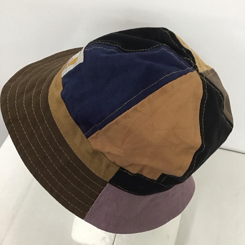 古着 USED 帽子 ハット バケットハット リメイク  マルチカラー / マルチカラー /  メンズ USED 古着 中古 10148206