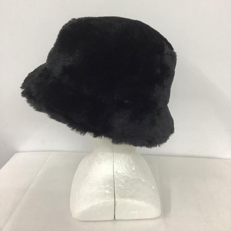 カンゴール KANGOL 帽子 ハット バケットハット 無地 黒 / ブラック /  レディース USED 古着 中古 10148216