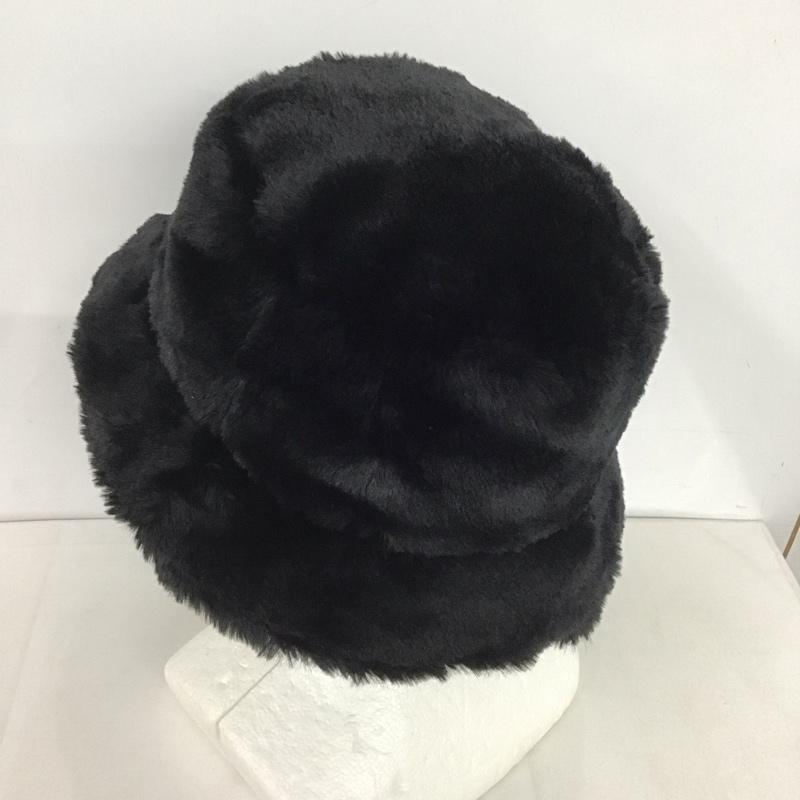 カンゴール KANGOL 帽子 ハット バケットハット 無地 黒 / ブラック /  レディース USED 古着 中古 10148216