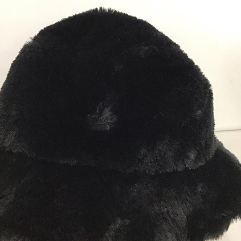 カンゴール KANGOL 帽子 ハット バケットハット 無地 黒 / ブラック /  レディース USED 古着 中古 10148216