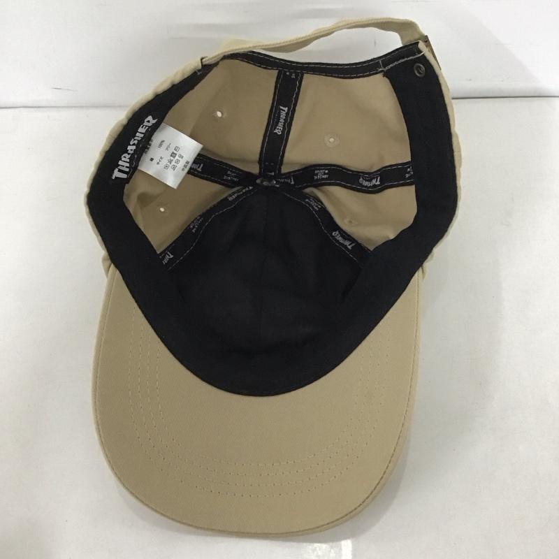 スラッシャー THRASHER 帽子 キャップ FREE 無地 X ロゴ、文字 ベージュ / ベージュ /  メンズ USED 古着 中古 10148220
