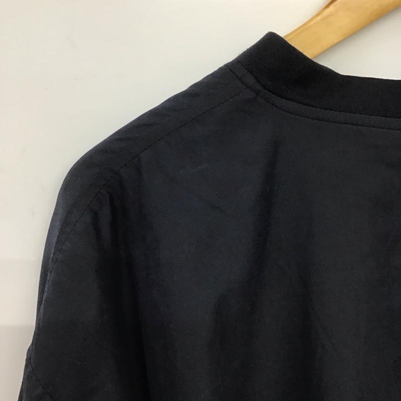 古着 USED ジャケット、上着 ジャンパー、ブルゾン プルオーバージャケット スウェット アウター XL ロゴ、文字 紺 / ネイビー /  メンズ USED 古着 中古 10148231