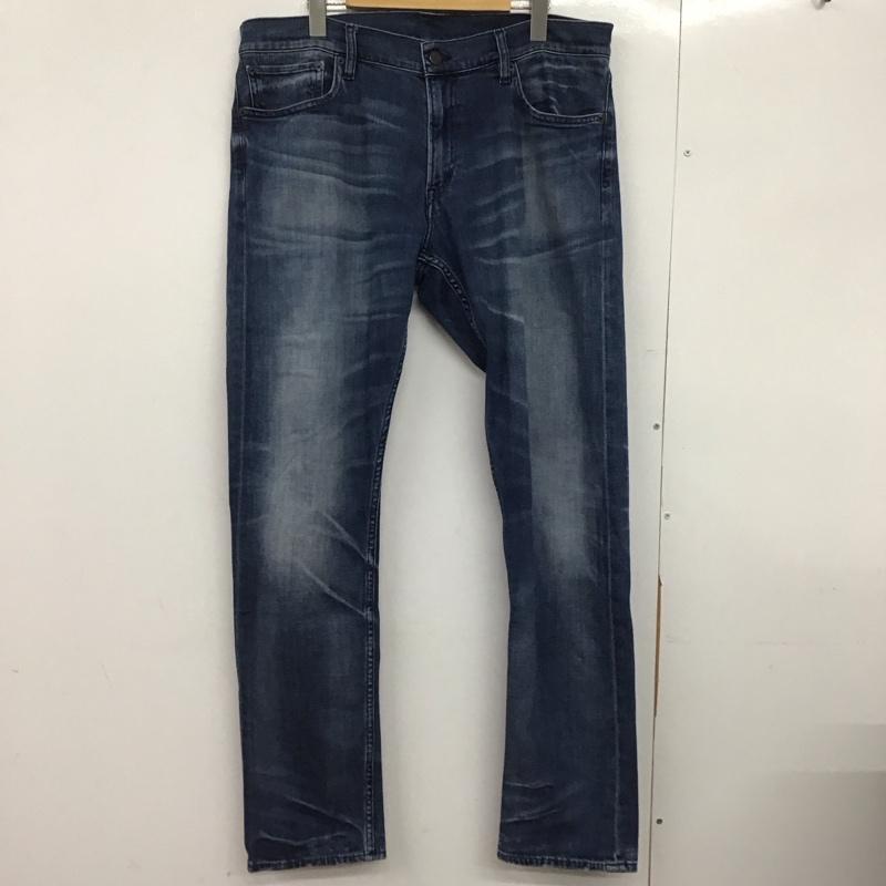 ラルフローレン RALPHLAUREN パンツ デニム、ジーンズ デニムパンツ スリムパンツ カジュアルパンツ ストレッチパンツ 34インチ ダメージ加工 インディゴ / インディゴ /  メンズ USED 古着 中古 10148277