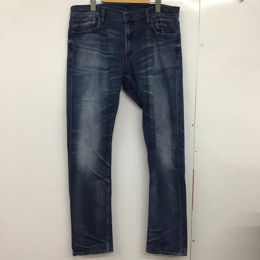 ラルフローレン RALPHLAUREN パンツ デニム、ジーンズ デニムパンツ スリムパンツ カジュアルパンツ ストレッチパンツ 34インチ ダメージ加工 インディゴ / インディゴ /  メンズ USED 古着 中古 10148277