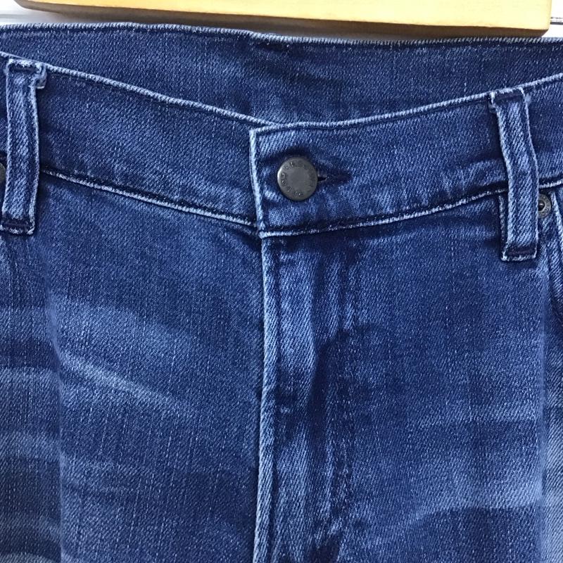 ラルフローレン RALPHLAUREN パンツ デニム、ジーンズ デニムパンツ スリムパンツ カジュアルパンツ ストレッチパンツ 34インチ ダメージ加工 インディゴ / インディゴ /  メンズ USED 古着 中古 10148277