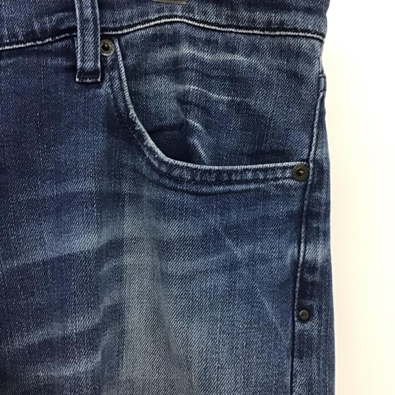 ラルフローレン RALPHLAUREN パンツ デニム、ジーンズ デニムパンツ スリムパンツ カジュアルパンツ ストレッチパンツ 34インチ ダメージ加工 インディゴ / インディゴ /  メンズ USED 古着 中古 10148277