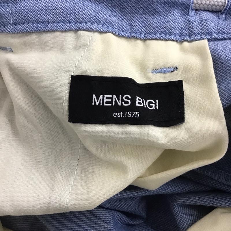 メンズビギ MEN S BIGI パンツ ワークパンツ、ペインターパンツ カジュアルパンツ ストレッチパンツ 2 無地 水色 / ライトブルー /  メンズ USED 古着 中古 10148299