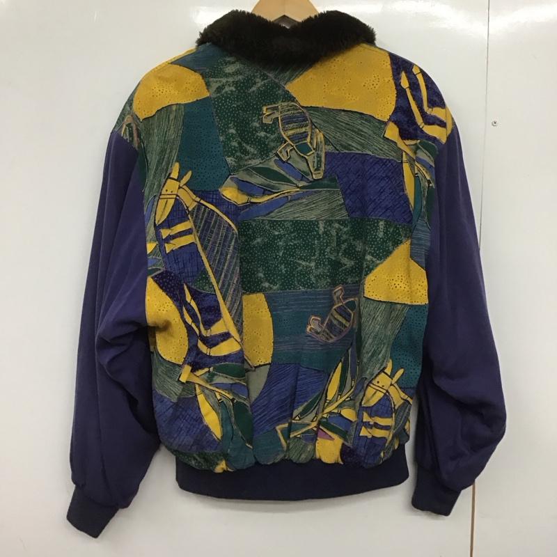 古着 USED ジャケット、上着 ジャンパー、ブルゾン カジュアルジャケット アウター カラージャケット 48 プリント マルチカラー / マルチカラー /  メンズ USED 古着 中古 10148310