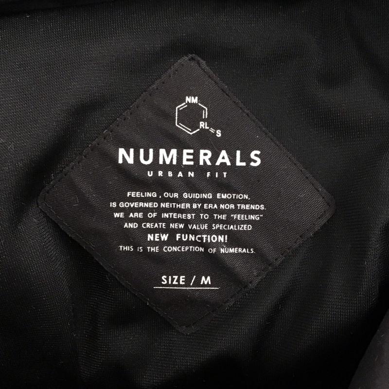 ヌメラルズ NUMERALS ジャケット、上着 ジャンパー、ブルゾン ジップアップジャケット ダウンジャケット アウター M 無地 黒 / ブラック /  メンズ USED 古着 中古 10148311
