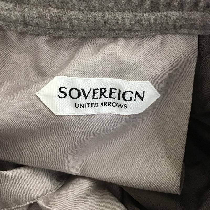 ソブリン SOVEREIGN パンツ スラックス 1114-177-8496 ワイドパンツ カジュアルパンツ XL 無地 灰 / グレー /  メンズ USED 古着 中古 10148318