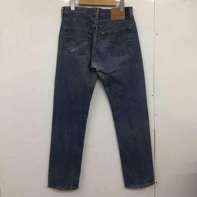 リーバイストラウスアンドコー Levi Strauss & co. パンツ デニム、ジーンズ デニムパンツ スリムパンツ カジュアルパンツ 501 usa 31インチ 無地 インディゴ / インディゴ /  メンズ USED 古着 中古 10148348