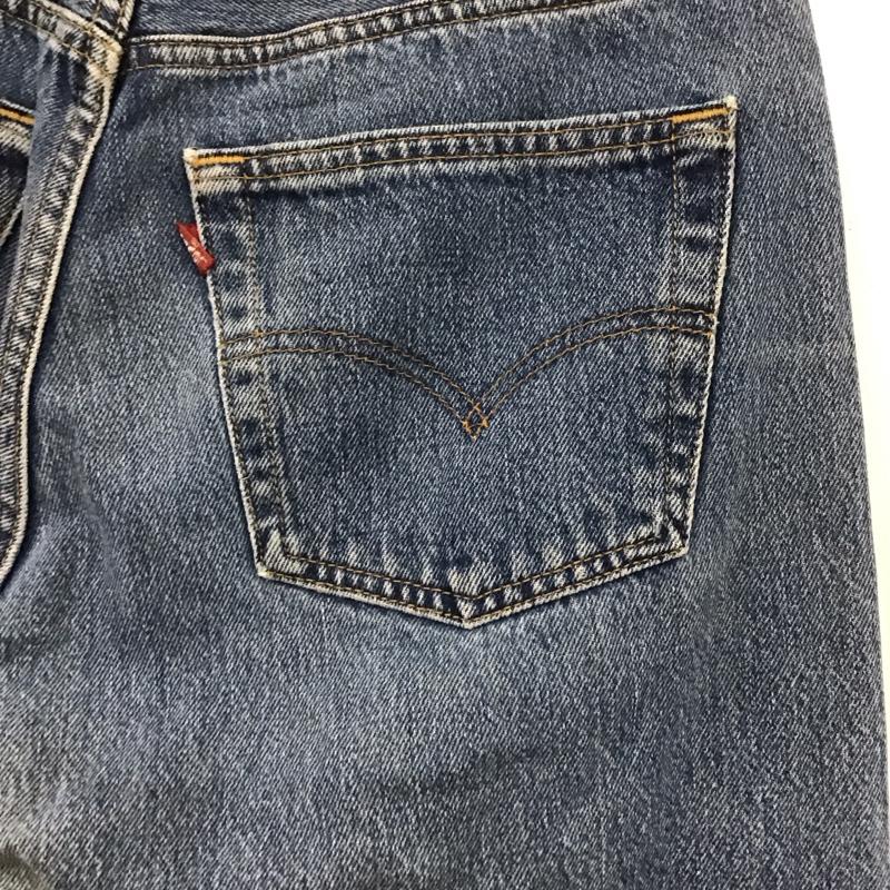 リーバイストラウスアンドコー Levi Strauss & co. パンツ デニム、ジーンズ デニムパンツ スリムパンツ カジュアルパンツ 501 usa 31インチ 無地 インディゴ / インディゴ /  メンズ USED 古着 中古 10148348