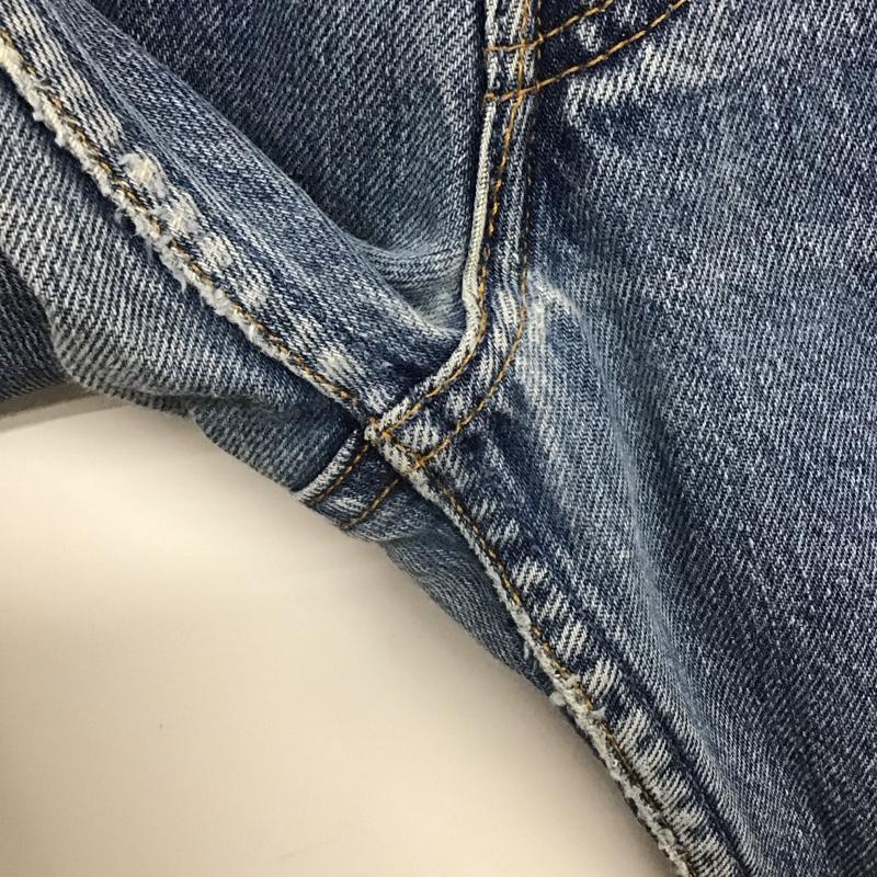 リーバイストラウスアンドコー Levi Strauss & co. パンツ デニム、ジーンズ デニムパンツ スリムパンツ カジュアルパンツ 501 usa 31インチ 無地 インディゴ / インディゴ /  メンズ USED 古着 中古 10148348