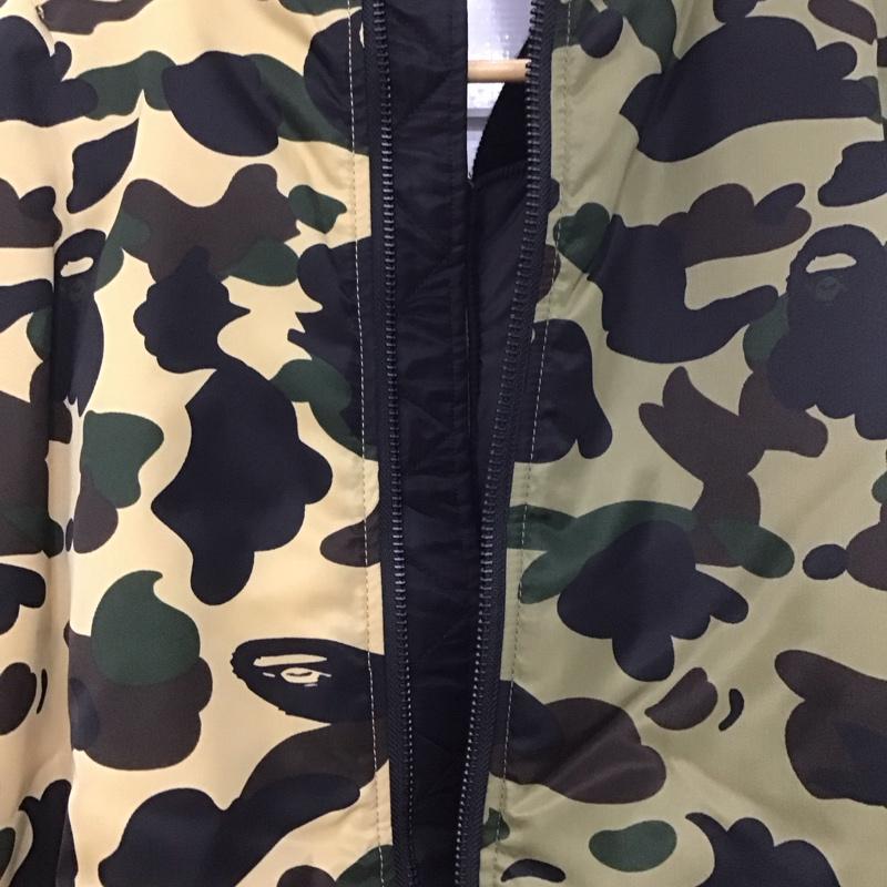 アベイシングエイプ A BATHING APE ジャケット、上着 ジャンパー、ブルゾン ジップアップジャケット ナイロンジャケット アウター L カモフラージュ柄・迷彩 マルチカラー / マルチカラー /  メンズ USED 古着 中古 10148358
