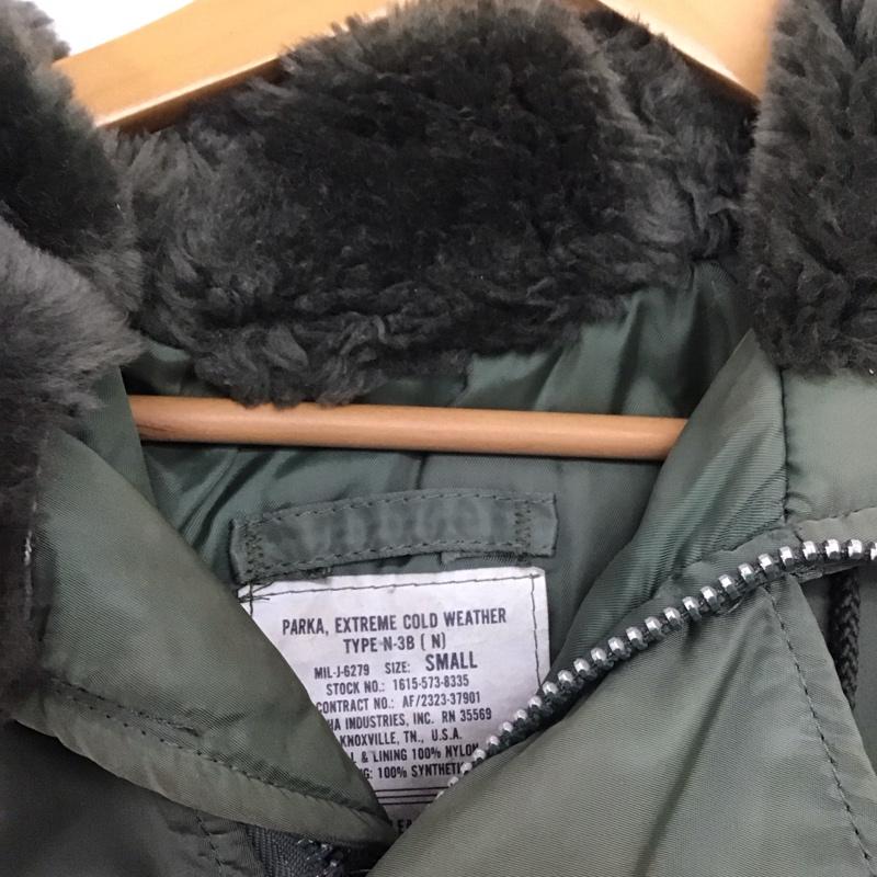 アルファインダストリー Alpha Industries ジャケット、上着 ジャンパー、ブルゾン ジップアップジャケット アウター ミリタリージャケット 90s usa製 n-3r S 無地 カーキ / カーキ /  メンズ USED 古着 中古 10148360