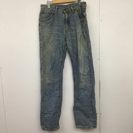 リー Lee パンツ デニム、ジーンズ デニムパンツ スリムパンツ カジュアルパンツ ストレッチパンツ 90s 32インチ 無地 インディゴ / インディゴ /  メンズ USED 古着 中古 10148366