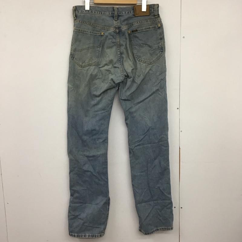 リー Lee パンツ デニム、ジーンズ デニムパンツ スリムパンツ カジュアルパンツ ストレッチパンツ 90s 32インチ 無地 インディゴ / インディゴ /  メンズ USED 古着 中古 10148366