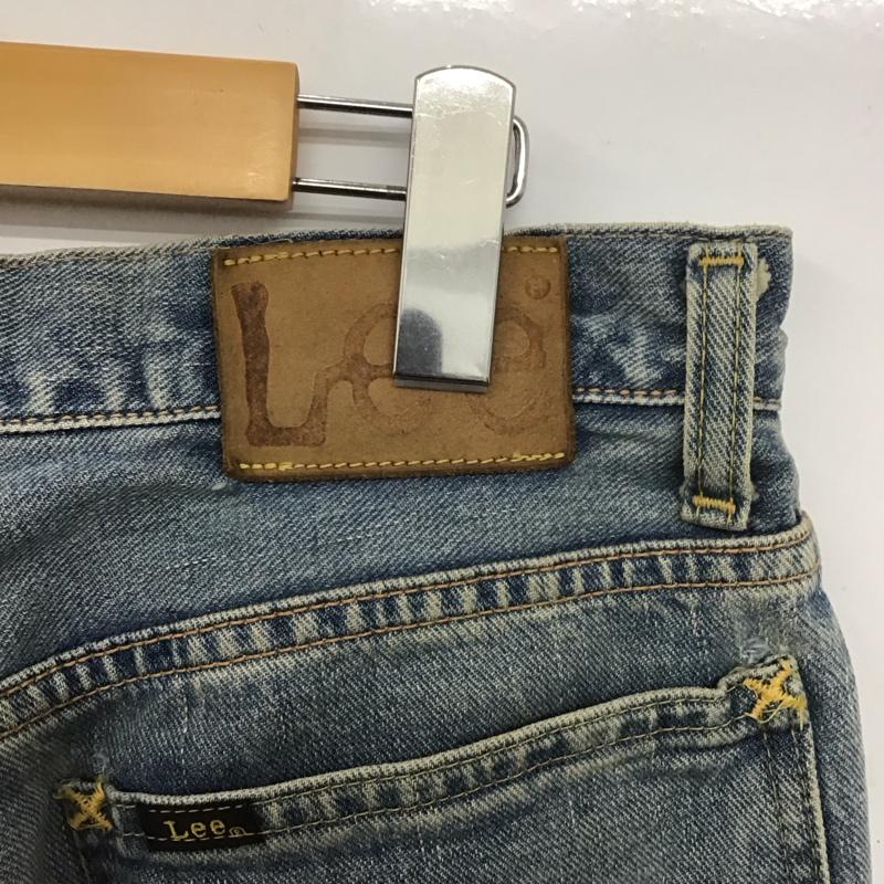 リー Lee パンツ デニム、ジーンズ デニムパンツ スリムパンツ カジュアルパンツ ストレッチパンツ 90s 32インチ 無地 インディゴ / インディゴ /  メンズ USED 古着 中古 10148366