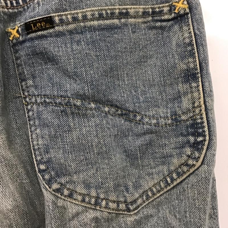 リー Lee パンツ デニム、ジーンズ デニムパンツ スリムパンツ カジュアルパンツ ストレッチパンツ 90s 32インチ 無地 インディゴ / インディゴ /  メンズ USED 古着 中古 10148366