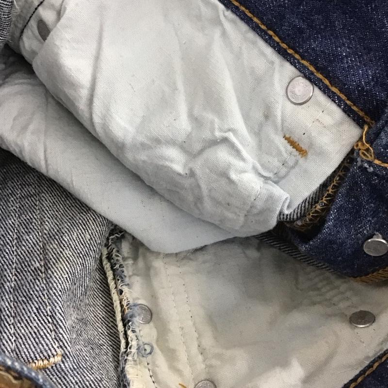 リーバイストラウスアンドコー Levi Strauss & co. パンツ デニム、ジーンズ デニムパンツ スリムパンツ カジュアルパンツ 501 90年 usa製 デッドストック 29インチ 無地 インディゴ / インディゴ /  メンズ USED 古着 中古 10148367
