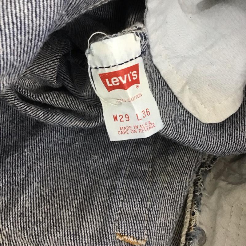 リーバイストラウスアンドコー Levi Strauss & co. パンツ デニム、ジーンズ デニムパンツ スリムパンツ カジュアルパンツ 501 90年 usa製 デッドストック 29インチ 無地 インディゴ / インディゴ /  メンズ USED 古着 中古 10148367