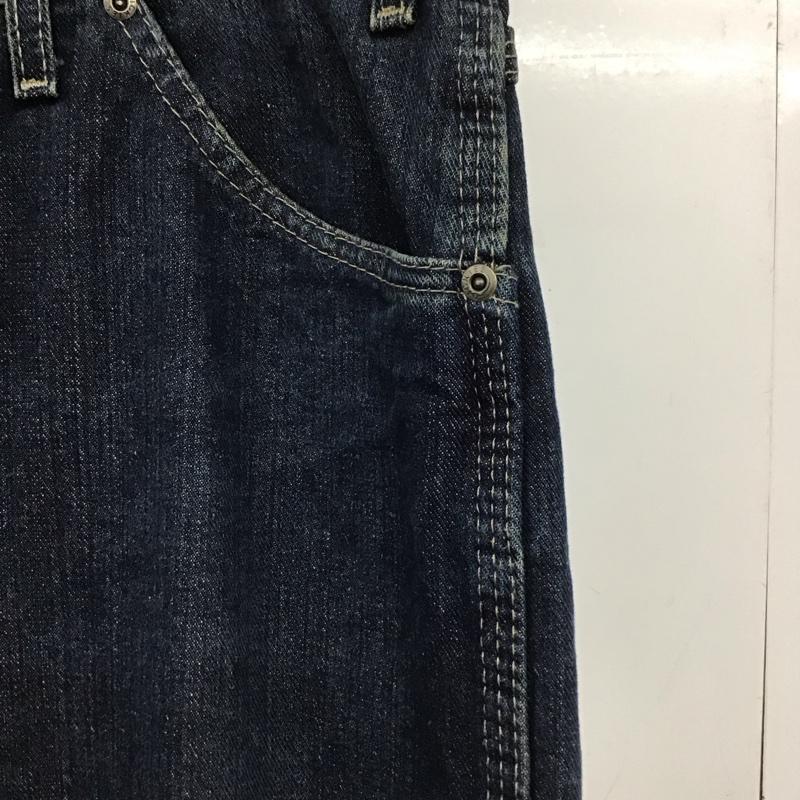 ディッキーズ Dickies パンツ デニム、ジーンズ デニムパンツ ワイドパンツ カジュアルパンツ 42インチ 無地 インディゴ / インディゴ /  メンズ USED 古着 中古 10148370