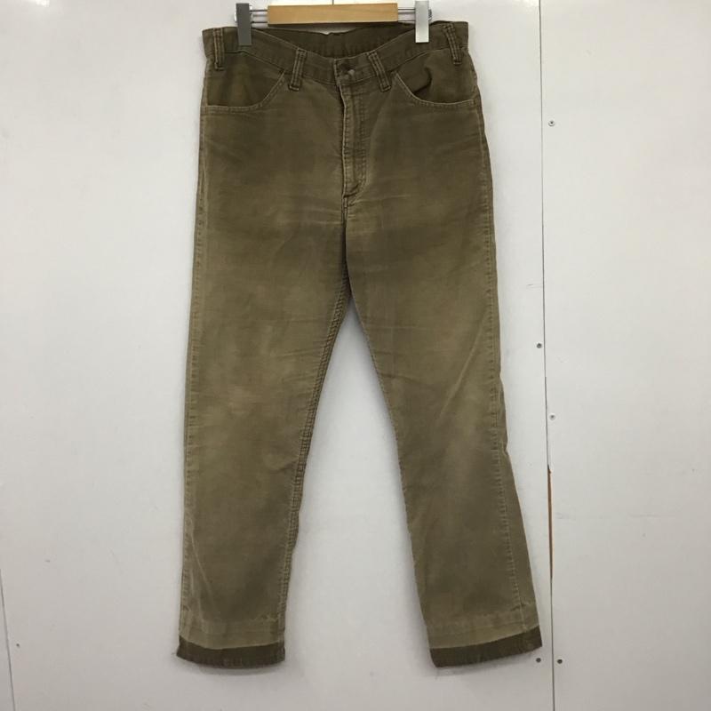 リーバイストラウスアンドコー Levi Strauss & co. パンツ ワークパンツ、ペインターパンツ コーデュロイパンツ スリムパンツ カジュアルパンツ ストレッチパンツ 46インチ 無地 ベージュ / ベージュ /  メンズ USED 古着 中古 10148373