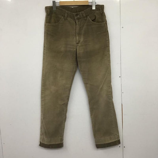 リーバイストラウスアンドコー Levi Strauss & co. パンツ ワークパンツ、ペインターパンツ コーデュロイパンツ スリムパンツ カジュアルパンツ ストレッチパンツ 46インチ 無地 ベージュ / ベージュ /  メンズ USED 古着 中古 10148373