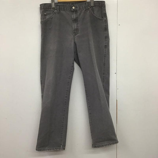 ディッキーズ Dickies パンツ ワークパンツ、ペインターパンツ ワークパンツ ワイドパンツ カジュアルパンツ 36インチ ロゴ、文字 灰 / グレー /  メンズ USED 古着 中古 10148374