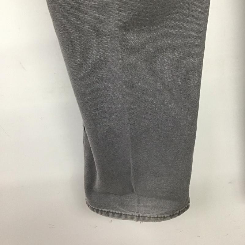 ディッキーズ Dickies パンツ ワークパンツ、ペインターパンツ ワークパンツ ワイドパンツ カジュアルパンツ 36インチ ロゴ、文字 灰 / グレー /  メンズ USED 古着 中古 10148374