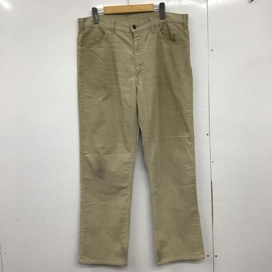 リーバイス Levi s パンツ ワークパンツ、ペインターパンツ コーデュロイパンツ ワイドパンツ カジュアルパンツ 36インチ 無地 ベージュ / ベージュ /  メンズ USED 古着 中古 10148377