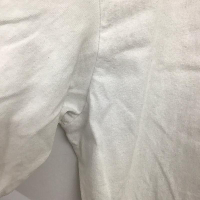 サプール SAPEur Tシャツ 半袖 半袖カットソー プリントTシャツ クルーネックカットソー プリント 白 / ホワイト /  メンズ USED 古着 中古 10148381