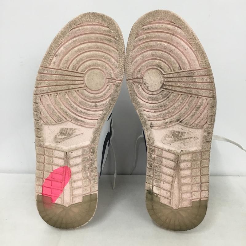 ナイキ NIKE スニーカー スニーカー DD9335-641 WMNS AIR JORDAN 1 RETRO HIGH OG 27.5cm 箱有 27.5cm ロゴ、文字 白 / ホワイト / X 桃 / ピンク / X 紺 / ネイビー /  メンズ USED 古着 中古 10148389