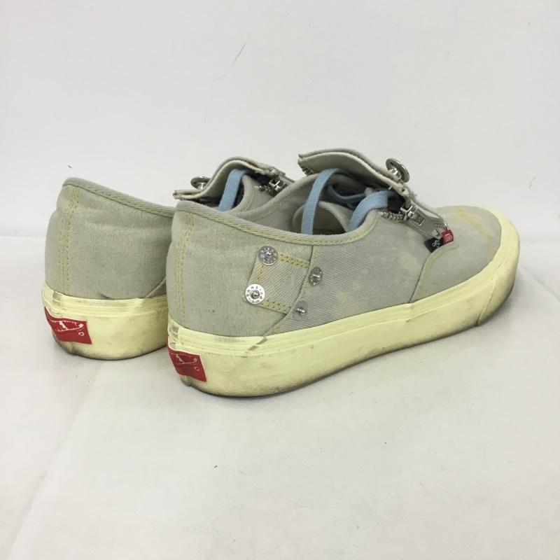 バンズ VANS スニーカー スニーカー 721454 SHANE GONZALES AUTHENTIC ZIP VLT LX 27.5cm 27.5cm ロゴ、文字 水色 / ライトブルー /  メンズ USED 古着 中古 10148399