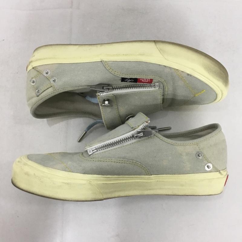 バンズ VANS スニーカー スニーカー 721454 SHANE GONZALES AUTHENTIC ZIP VLT LX 27.5cm 27.5cm ロゴ、文字 水色 / ライトブルー /  メンズ USED 古着 中古 10148399