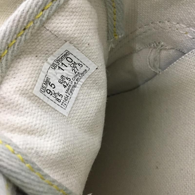 バンズ VANS スニーカー スニーカー 721454 SHANE GONZALES AUTHENTIC ZIP VLT LX 27.5cm 27.5cm ロゴ、文字 水色 / ライトブルー /  メンズ USED 古着 中古 10148399