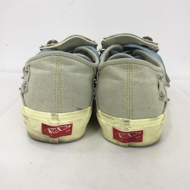 バンズ VANS スニーカー スニーカー 721454 SHANE GONZALES AUTHENTIC ZIP VLT LX 27.5cm 27.5cm ロゴ、文字 水色 / ライトブルー /  メンズ USED 古着 中古 10148399