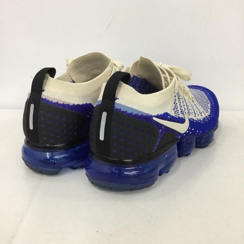 ナイキ NIKE スニーカー スニーカー 942842-204 AIR VAPORMAX FLYKNIT 2 26.5cm 26.5cm ロゴ、文字 青 / ブルー / X 黒 / ブラック / X 白 / ホワイト /  メンズ USED 古着 中古 10148404